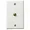 VH61R | Acer RCA Coaxial In-Line Wall Plate with Easy