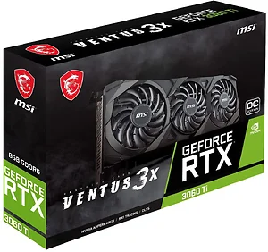 G306TV3X8CL | Msi 8GB MSI GeForce RTX 3060 TI Ventus 3x OC