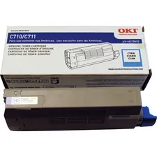 Original Okidata 44318603 Toner, , Type C16, Cyan, 11,500 Pg Yield