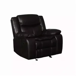 Homeroots.co 366306 42 Brown  Reclining Chair