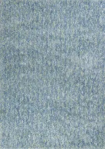 Homeroots.co 350544 9' X 13' Polyester Seafoam Heather Area Rug