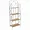 Plutus Brands Elegant White Metal Plant Stand by Plutus