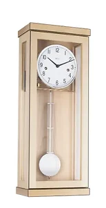 Hermle North America Carrington Maple Regulator Clock with