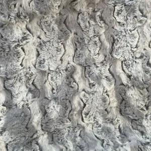 Plutus PBSF1522-102x116 Plutus Silver Wild Rabbit Faux Fur Luxury Thro