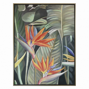 Plutus PBTH93463 Painting With Frame-oil On Canvas In Green Metal