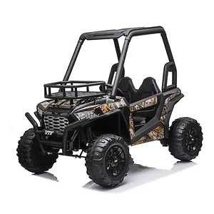 JS360_cammo | Dti Direct 24V Freddo Off Road UTV for Kids