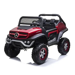 UN101_red | Dti Direct 12V Mercedes Benz Unimog 2-Seater