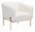 101258 | Zuo Modern Contemporary Inc Chic Ivory Lounge