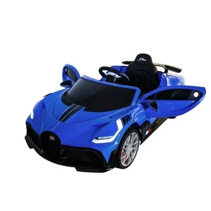 HL338_blue | Dti Direct 12V Bugatti Divo Ride-On Car with