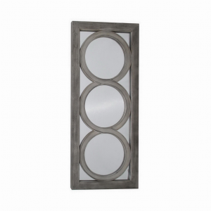 Plutus PBTH93084 Wall Mirror Decoration In Gray Wood