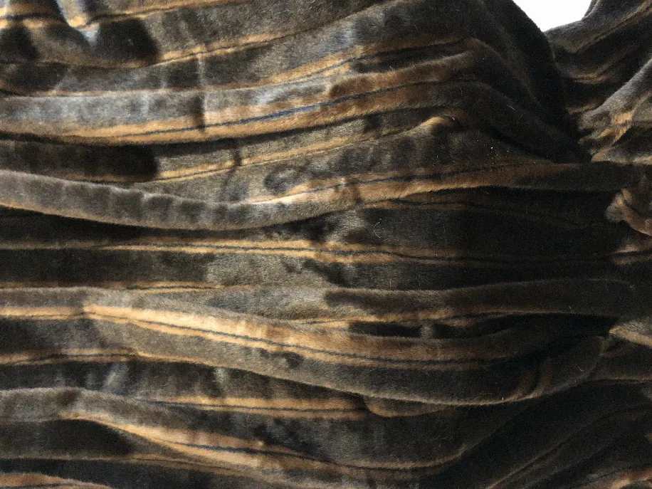 Plutus PBSF1424-80x110T Plutus Fancy Brown Mink Handmade Luxury Throw