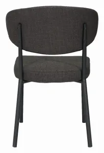 Zuo 100764 Pontus Dining Chair (set Of 2) Charcoal Gray