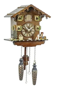 75000 | Hermle North America Chalet Cuckoo Clock with Dog &