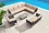 703597 | Zuo Modern Contemporary Inc Taupe Outdoor Patio