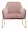 101113 | Zuo Modern Contemporary Inc Nadir Pink & Gold