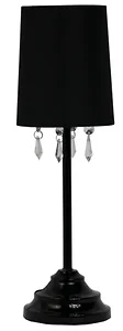 LT3018-BLK | All The Rages Inc Trendy Table Lamp with