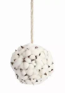 69421DS | Melrose International Cotton Decorative Orbs