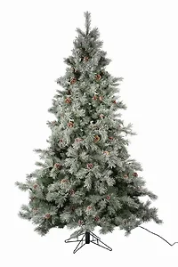 72240DS | Melrose International 7.5' Pre-Lit Frosted