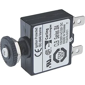 Seawide Distributions 30A Push-to-Reset Circuit Breaker for