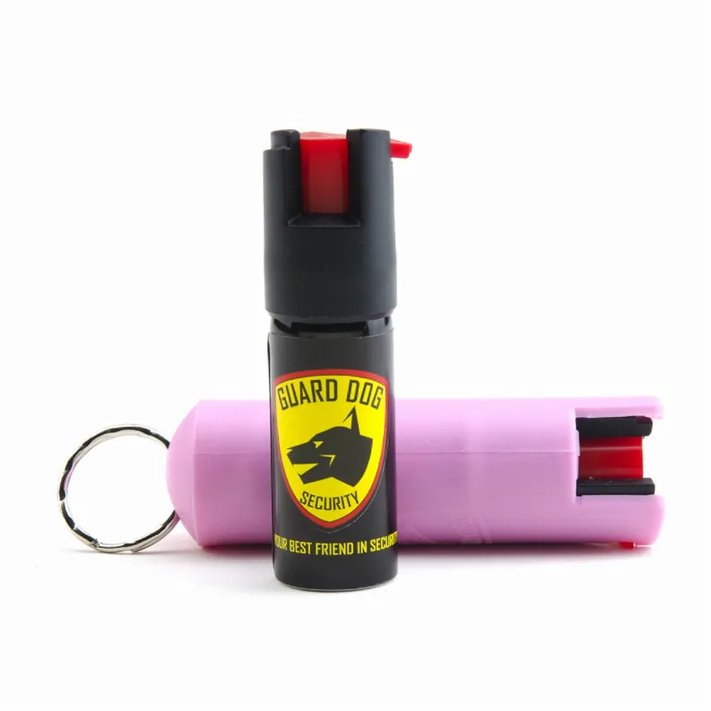 Sportsmans 4016067 Hard Case Keychain Pepper Spray - Pink