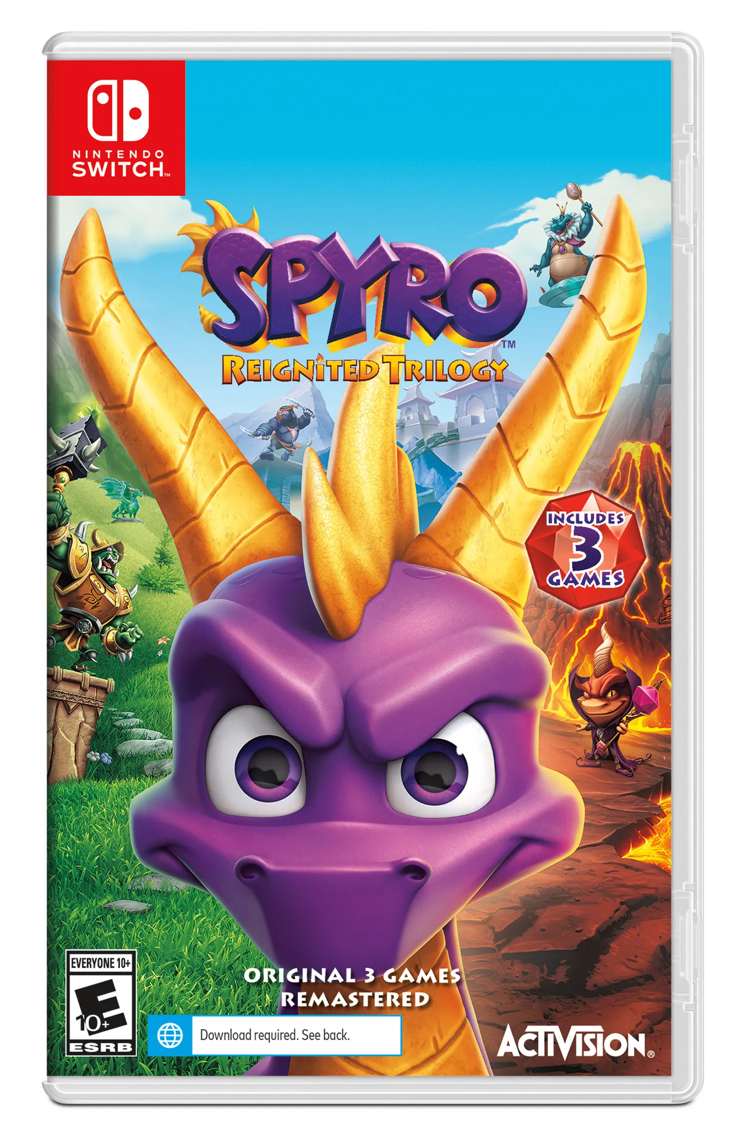 Activision 88405 Spyro Reignited Trilogy Switch