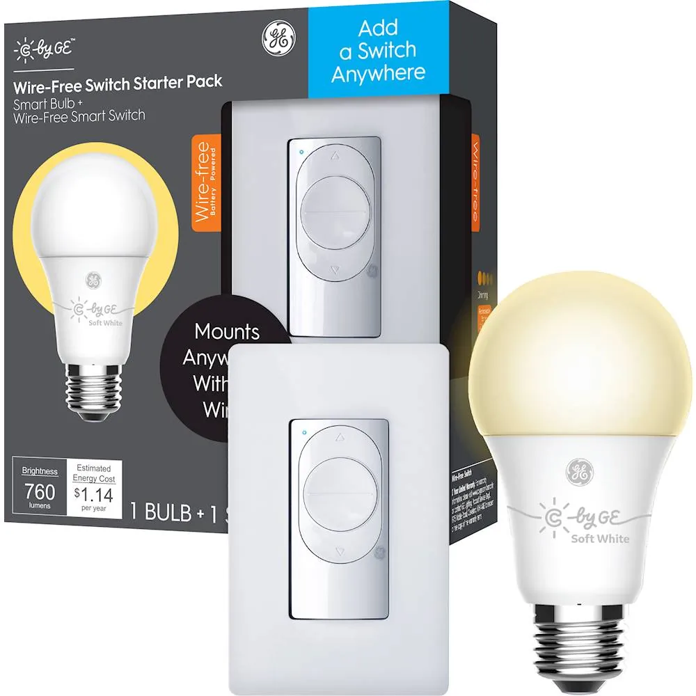 Savant 93125623 Wirefree Switch + Sw Smart Bulb