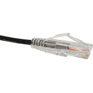 Unc CS6-05F-BLK 5ft Cat6 Clearfit Slim Patch Cable Black