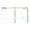 135842 | Blue Sky Laurel Weekly/Monthly Planner - 11x8.5