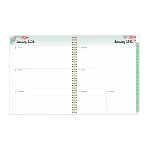 135842 | Blue Sky Laurel Weekly/Monthly Planner - 11x8.5