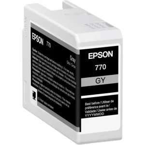 Original Epson T770120 Ultrachrome Pro10 Black Ink Cartridge - 25ml