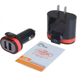 Siig AC-PW1A12-S1 Bndl Fast Charging Usb Wall And