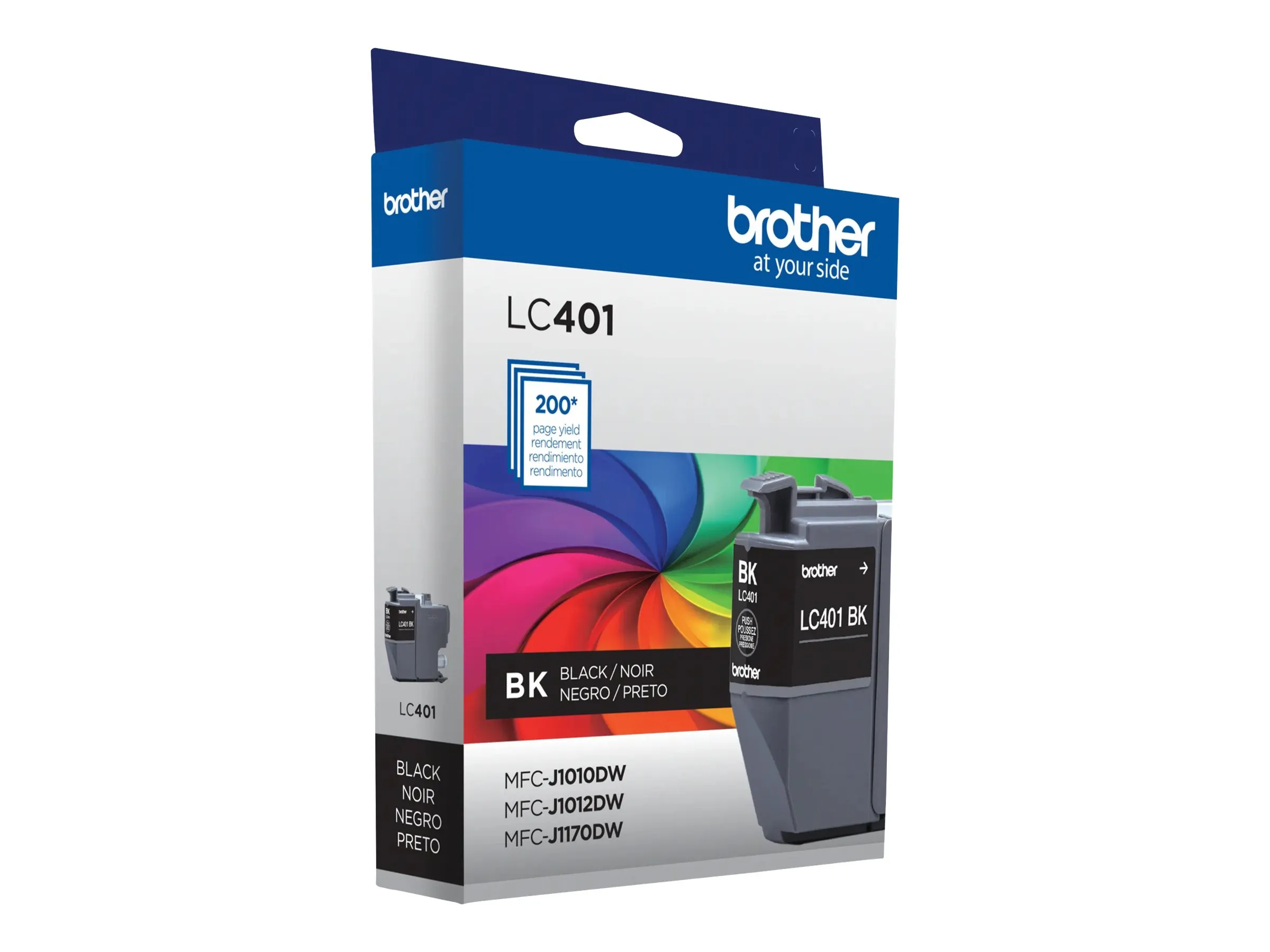 Original Brother LC401BKS Standard Yield Inkjet Ink Cartridge - Single