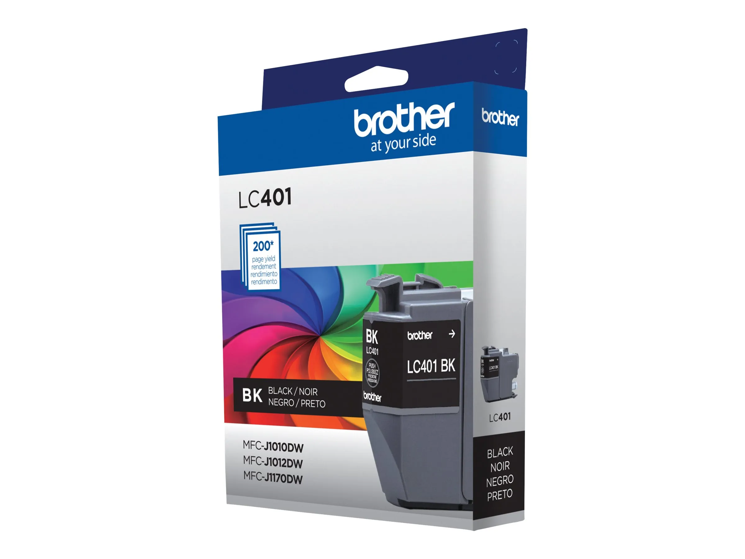 Original Brother LC401BKS Standard Yield Inkjet Ink Cartridge - Single