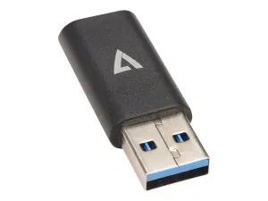 V7 V7USB3AC Usb 3.0 Type A Male To Usb-c Female Adapter