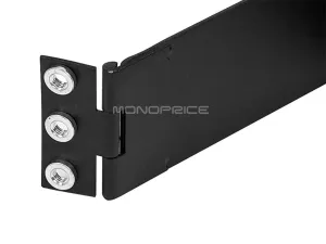 Monoprice 8623 1u Wall Mount Bracket - 1.75 X 19 X 4 Inches