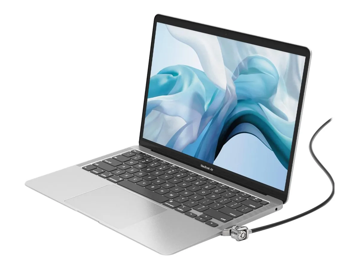 Compu-lock MBALDG02KL Ledge For Macbook Air 2019-2020 With Keyed Cable