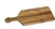 Lipper Teak Serving Board with Edge Grain Design