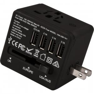 Veho VAA-200-TA1 Ta-1 Universal 4-port Usb 5v