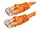 3370 | Monoprice CAT5E 24AWG UTP Patch Cable - 2ft Orange