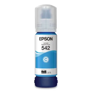 Original Epson T542220-S T542 Pig Cyan Ink Bottle W Sensor