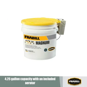 Frabill 14071 Magnum Bucket - 4.25 Gallons Waerator