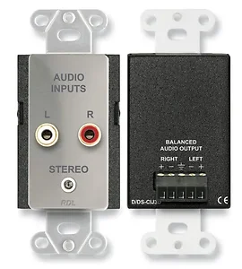 Rdl Stereo Consumer Input Jacks for Audio Connections
