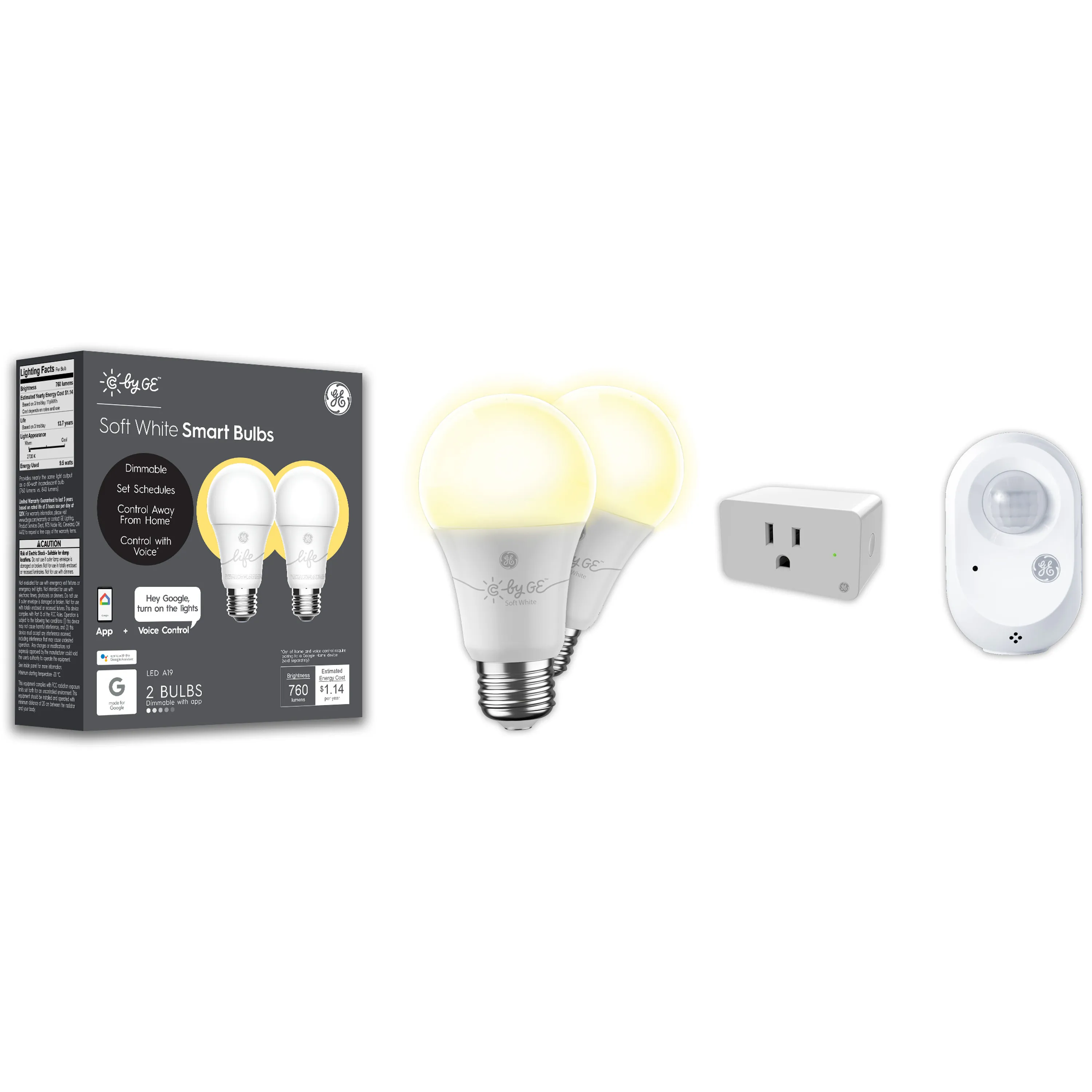 Savant 2PKMOTPLUG-K 2pk Smt Bulb Wmotion And Plug