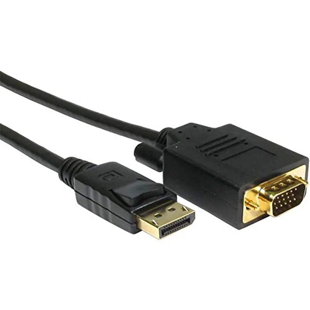 Unc DPSVGA-03F-MM 3ft Displayport - Vga (svga, Hd15) M-m Adapter Cable