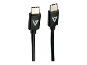 V7 V7USB2C-2M 2m Blk Usb-c Cable 480mbps Data