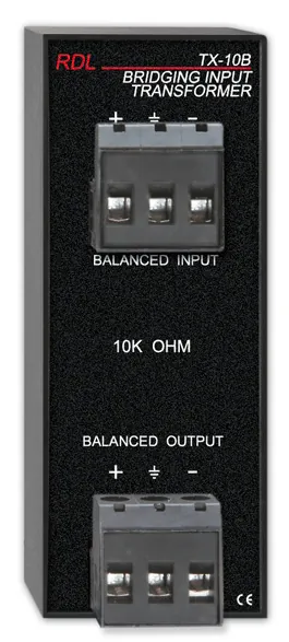 Rdl TX-10B Bridging Input Transformer 10