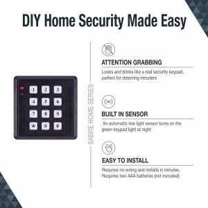 Sabre HSFSKP Fake Security Key Pad With Light-up Buttons