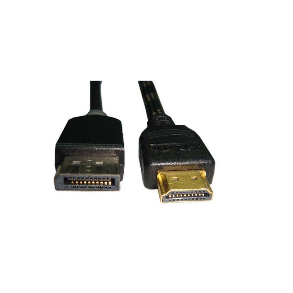 Unc HDMIDP-10F-MM 10ft Displayport To Hdmi M-m Adapter Cable - Connect