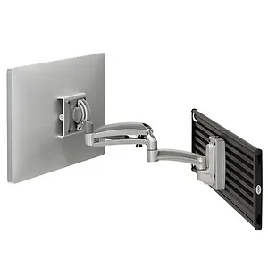 K1S120S | Chief K1 Slat Mount Single Display Arm - Silver
