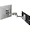 K1S120S | Chief K1 Slat Mount Single Display Arm - Silver